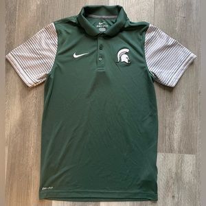 Nike Michigan State Spartans Golf Polo